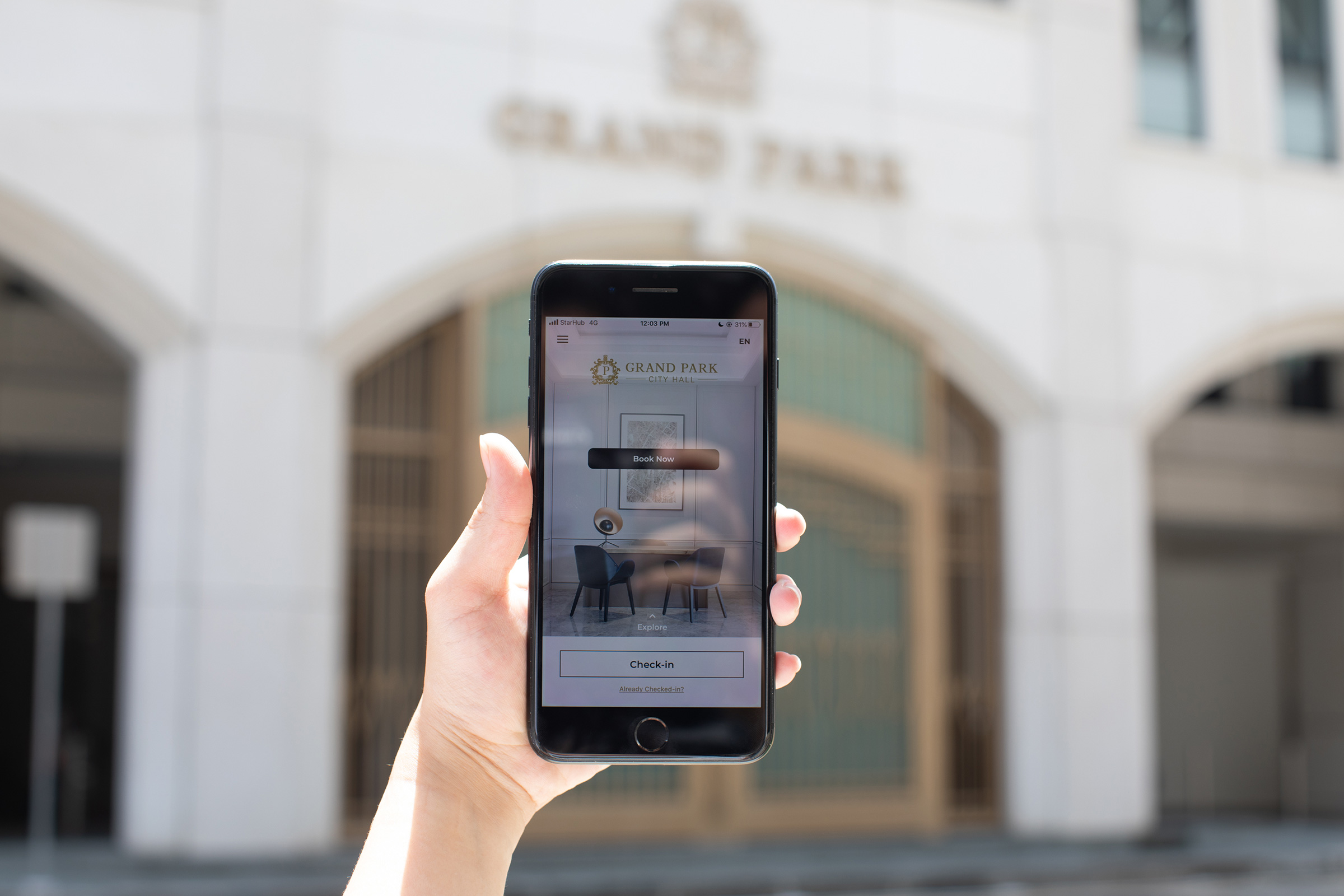 grand park city hall mobile app